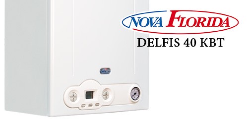  Газовий котел одноконтурний NOVA FLORIDA DELFIS RBTFS 40 AF (вбудований триходовий клапан) арт. CDHU32RF40 