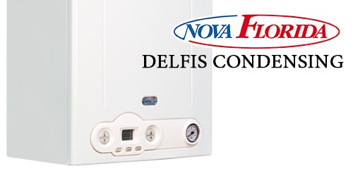  Конденсаційний газовий котел NOVA FLORIDA Delfis Condensing КС 28 арт. CDOU32CR28 