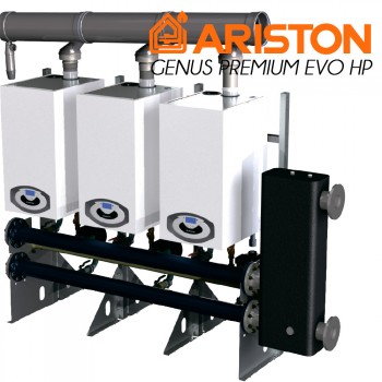  Конденсаційний газовий котел ARISTON GENUS PREMIUM EVO HP 115KW (арт. 3581568) 