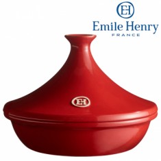  Таджин керамический Emile Henry 2 литра, 27 см Красный (345626) 