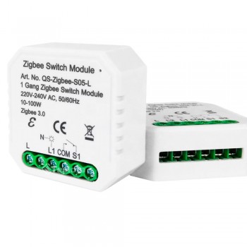  432141 Розумний вимикач Tervix Pro Line ZigBee Switch (1 клавіша), без нуля 