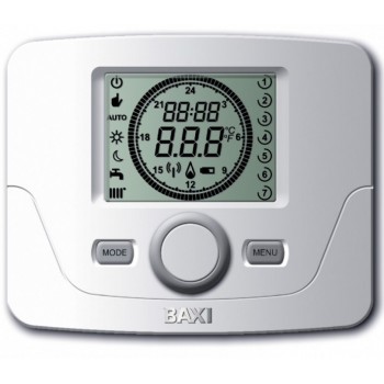  Baxi 7104336 Датчик кімнатної температури із програмуванням (дротовий, для котлів Baxi Duo-tec) 