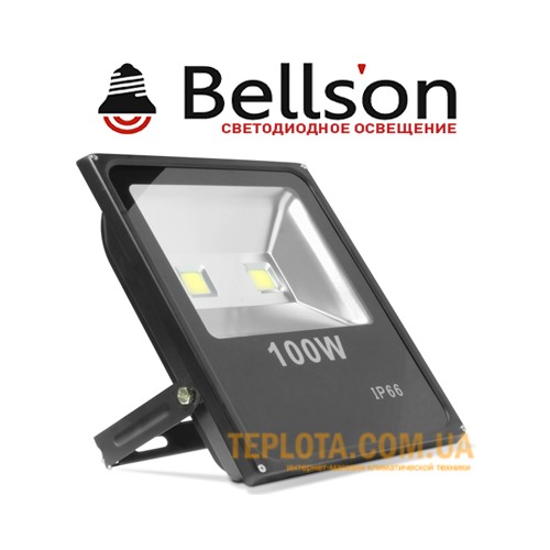  Світлодіодний прожектор BELLSON 100W Slim 4000K 8000lm 