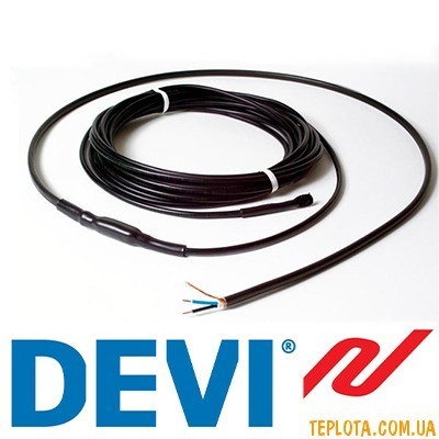 Нагревательный кабель двухжильный DEVIsafe 20T 585W 400V 29m (Код: 140F1290) (Дания) 