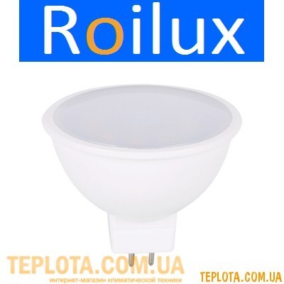 Світлодіодна лампа Roilux LED ROI MR16P 5W G5.3 4100K 