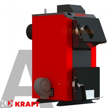 Котел твердопаливний Kraft A 20 кВт з автоматикою (Котел Крафт Модель А)+ подарунок  Безкоштовна доставка   