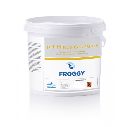  FROGGY  рН-Minus Granules, 1 кг 