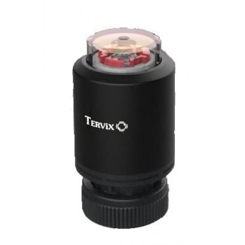  Термопривід Tervix 217040 ProLine Egg 2, нормально-закритий чорний, M28*1.5, 220В 