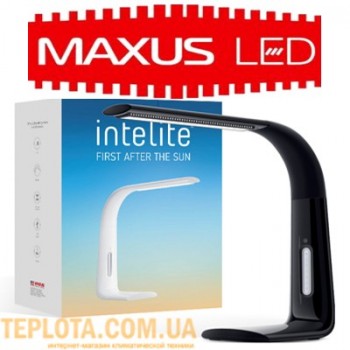  Світлодіодний світильник настільний MAXUS LED Intelite Desk lamp 7W 220V (DL1-7W-BL) 