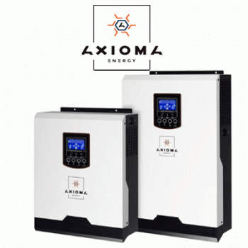  Гібридне ДБЖ AXIOMA energy ISMPPT 3000, 3000ВА, 24В з MPPT контролером 40A чиста синусоїда 
