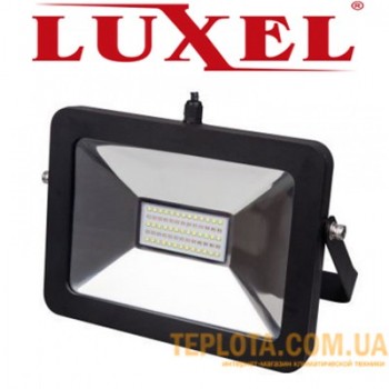  Світлодіодний прожектор Luxel LED LPE-50С Slim 50W 6500K 