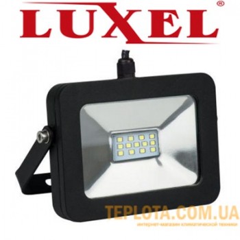  Світлодіодний прожектор Luxel LED LPE-10С Slim 10W 6500K 