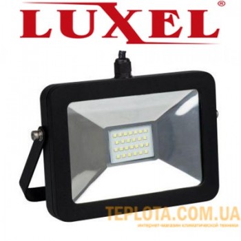  Світлодіодний прожектор Luxel LED LPE-20С Slim 20W 6500K 