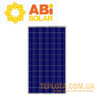  Сонячна батарея  ABi-Solar 300 Вт 24 В, полікристалічна (Grade A CL-P72300) 