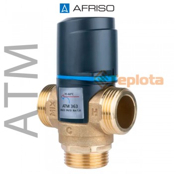  Afriso ATM 363 Клапан термостатичний 35-60°C, 1
