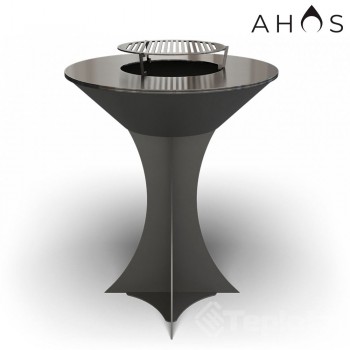  Дизайнерський мангал AHOS OLYMPIC 750 (чорне термостійке покриття) 