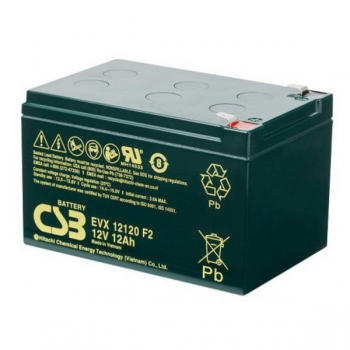 Аккумуляторная батарея CSB EVX12120, 12V 12Ah (151х98х94(100)мм, Q6 (EVX12120F2) 