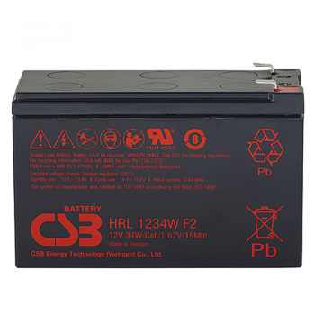  Акумуляторна батарея CSB HRL1234WF2, 12V 9Ah (151х65х98мм) Q10 