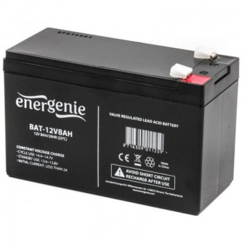  Акумуляторна батарея EnerGenie 12V 8AH (BAT-12V8AH) AGM 