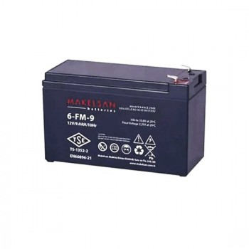  Акумуляторна батарея Makelsan 12V 9AH (6-FM-9/29065) AGM 