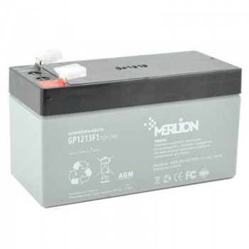  Акумуляторна батарея Merlion 12V 1.3AH (GP1213F1/06005) AGM 