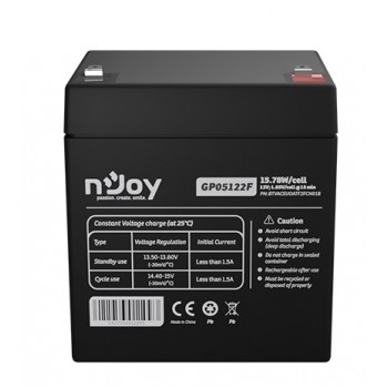  Акумуляторна батарея Njoy GP05122F 12V 5AH (BTVACEUOATF2FCN01B) AGM 