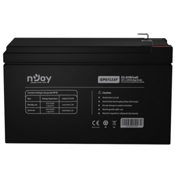  Акумуляторна батарея Njoy GP07122F 12V 7AH (BTVACGUOBTD2FCN01B) AGM 