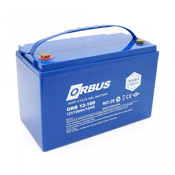 Акумуляторна батарея ORBUS CG12100 GEL 12V 100 Ah (330 x 171 x 214) Q1 / 48 