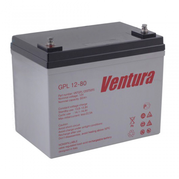  Акумуляторна батарея Ventura 12V 80Ah (260 * 169 * 229мм), Q1 (GPL 12-80) 