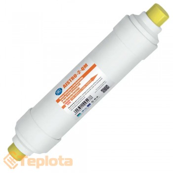  Aquafilter Лінійний картридж для пом'якшення води та видалення з неї заліза AISTRO-2-QM, розмір 2 1/2