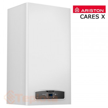  Газовий котел Ariston CARES X 24 CF NG (3300888) atmo, двоконтурний+ подарунок  Безкоштовна доставка   