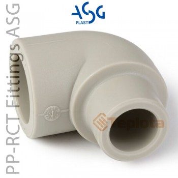  ASG Plast Коліно 90° внутрішнє / зовнішнє ASG 25 мм, арт. 1415270546 
