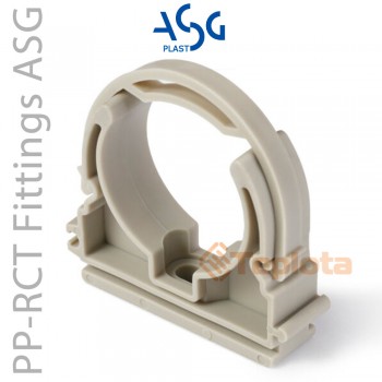  ASG Plast Кріплення (Затискач) зі стрічкою ASG 63 мм, арт. 1415266929 