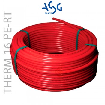  ASG Plast Труба в бухті 600м ASG THERM 16 PE-RT (червона) ASG 16х2 мм, арт. 6536103 