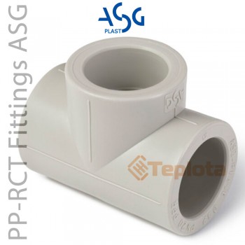  ASG Plast Трійник однозначний ASG 50 мм, арт. 1415276493 