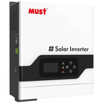  Автономний сонячний інвертор Must 3000W 24V 60A (PV18-3024VPM)+ подарунок  Безкоштовна доставка   