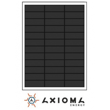  Сонячна батарея AXIOMA energy 125 Вт 12 В, монокристалічна (Grade A AX-125M-72) 