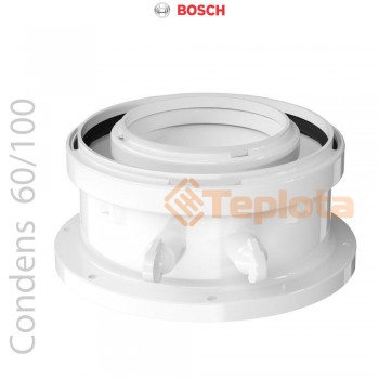  Bosch FC-CA60 Адаптер підключення димоходу DN60/100 (Condens), арт. 7738112636, 7719003381 