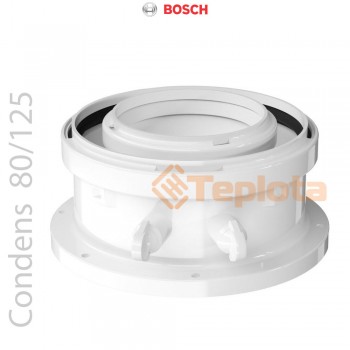  Bosch FC-CA80 Адаптер підключення димоходу DN80/125 (Condens), арт. 7738112714 