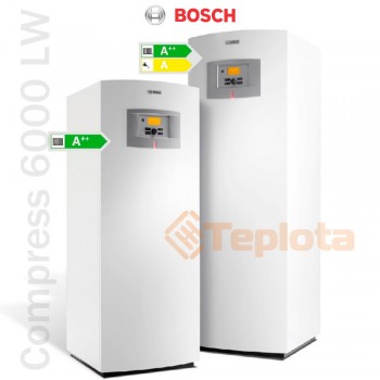  Тепловий насос Bosch Compress 6000 13 LW ( 13 кВт, грунт - вода), арт. 7738601004 