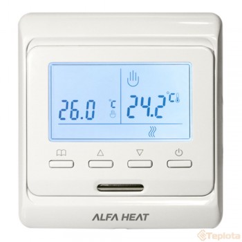  Терморегулятор механічний для теплої підлоги Alfa Heat PRO 