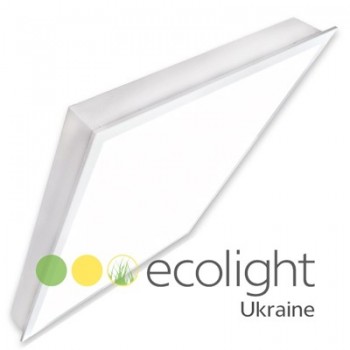  Світлодіодна панель Ecolight молочний EcoSpace 24W 5000K (0453) 