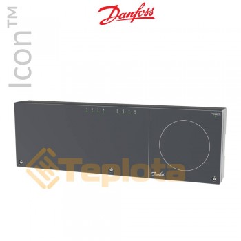  Danfoss Icon Wiring Center - шлюз комутатор автоматики водяної теплої підлоги 220В (8 терморег., 14 термоприводів NC) 088U1040 