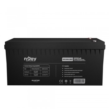  Акумуляторна батарея Njoy GE20012KF 12V 200AH (BTVGCBHOEIEKFCW01B) GEL+ подарунок  Безкоштовна доставка   