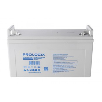  Акумуляторна батарея Prologix 12V 120AH (PL12-120GEL) GEL+ подарунок  Безкоштовна доставка   