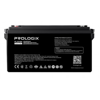  Акумуляторна батарея Prologix 12V 65AH (PL12-65) AGM 