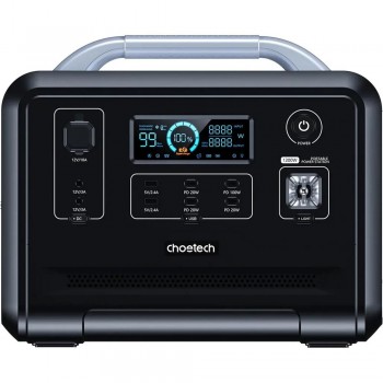  Зарядна станція Choetech 1200W (BS005-EU-BK)+ подарунок  Безкоштовна доставка   