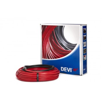  DEVI Кабель нагрівальний DEVIflex  18Т, 2х жильний, 16кв.м, 2420W, 131м, 230V+ подарунок  Безкоштовна доставка   