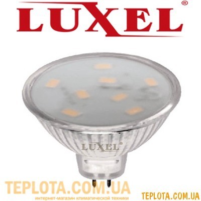 Світлодіодна лампа Luxel LED MR-16 3W GU5.3 3000K 