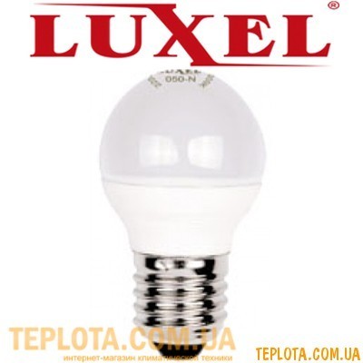 Світлодіодна лампа Luxel LED G-45 7W E27 3000K 